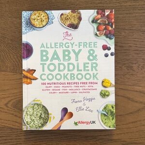 Allergy-Free Baby & Toddler Cookbook by Fiona heggie and Ellie Lux